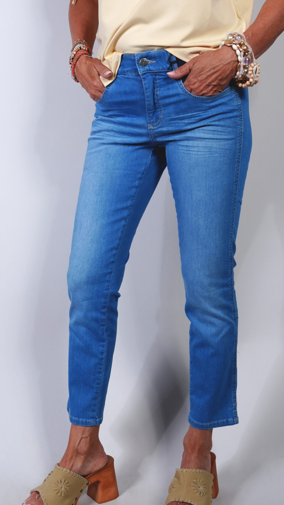 Jeans ANGELS CICI Crop Slit