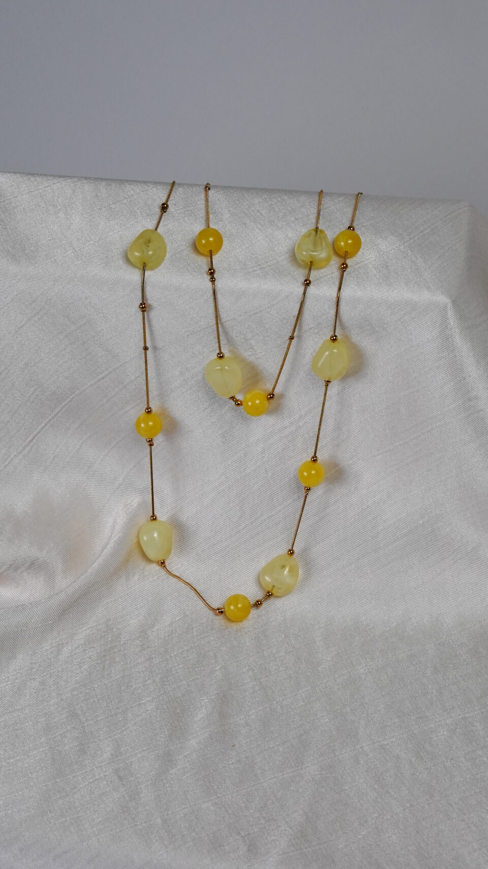 Halskette Butteryellow